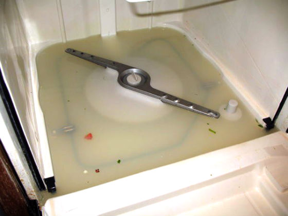 Посудомоечная машина не сливает воду | Вызов стирального мастера на дом в Голицыно